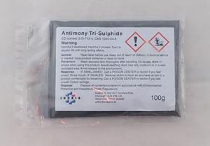 Antimony tri-sulphide 100g