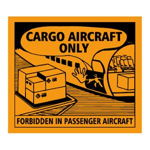 UN New 2009 ADR Cargo Aircraft Only Labels.
