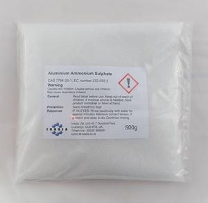 Aluminium ammonium sulphate 500g