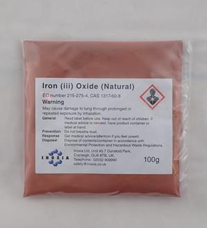 Iron (iii) oxide (natural) 100g