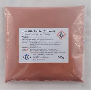 Iron (iii) oxide (natural) 500g