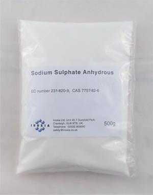 Sodium sulphate anhydrous 500g