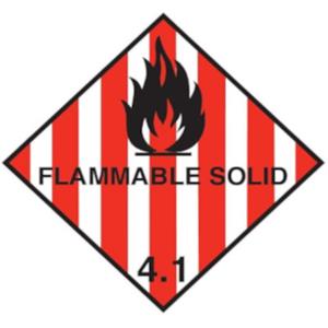 UN Flammable Solid 4.1