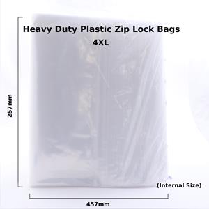 Zip Lock Bags 4XL Dimensions
