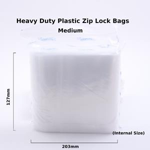 Zip Lock Bags Medium Dimensions