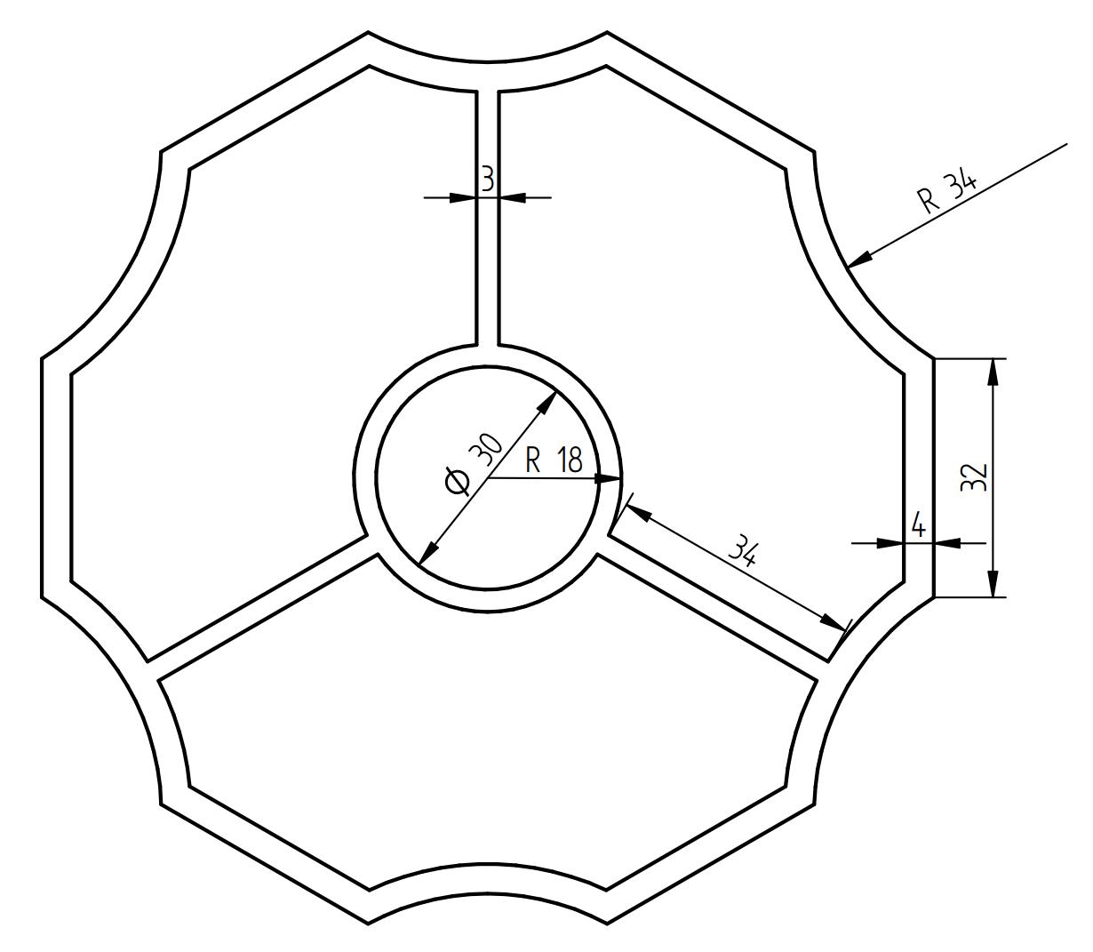 Complex Frame Drawing