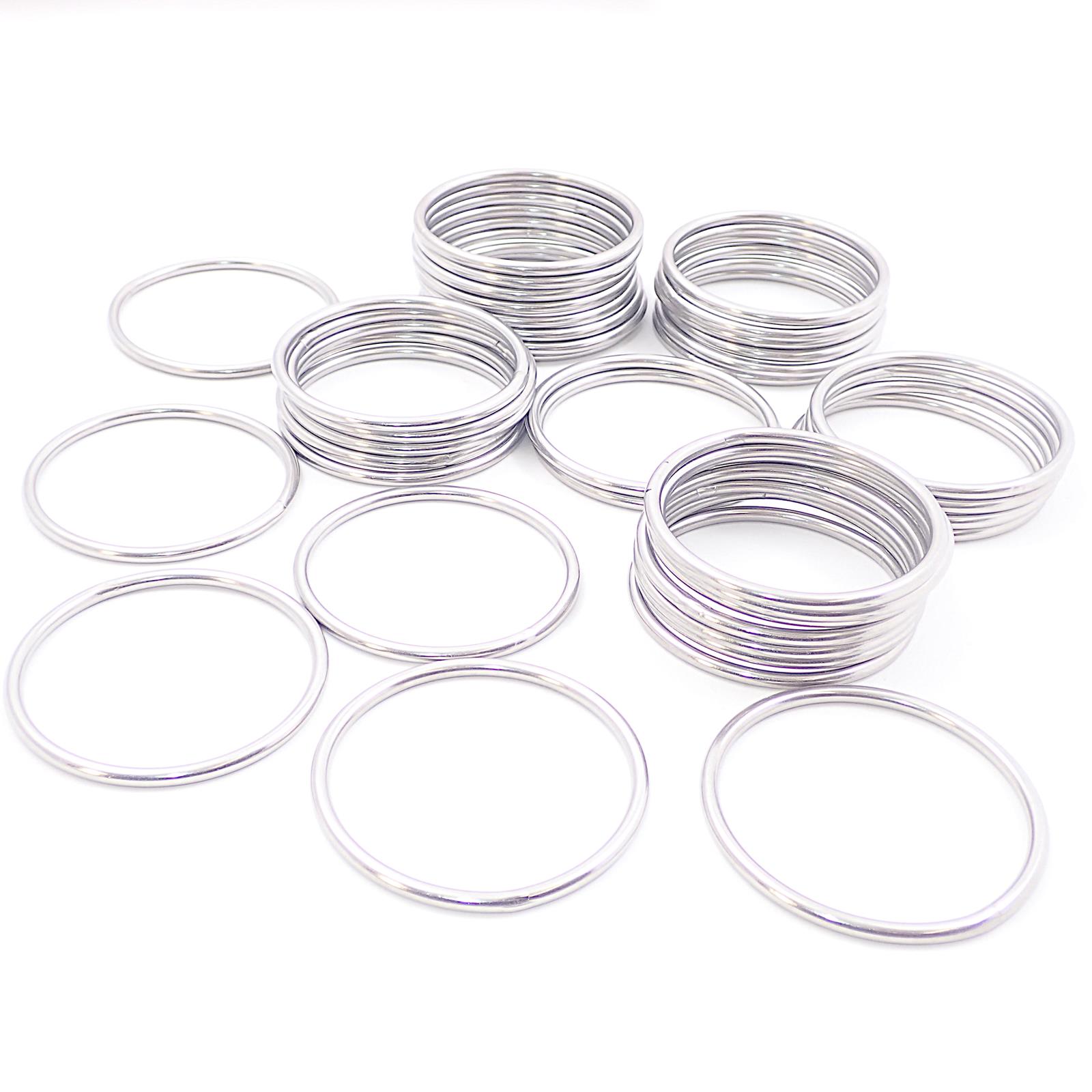 Material: Stainless Steel Metal O Rings, For Industrial, Packaging